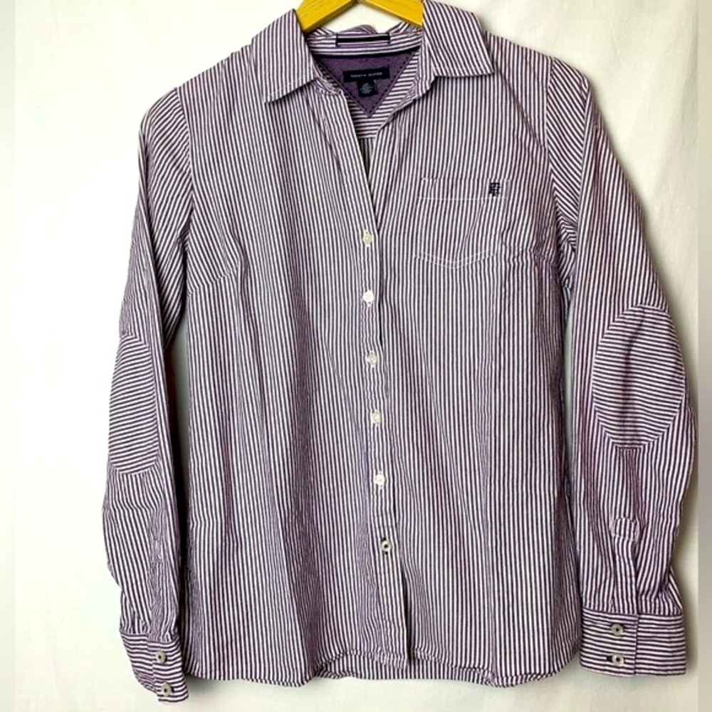 Tommy Hilfiger | Striped Button Down Shirt - Small
